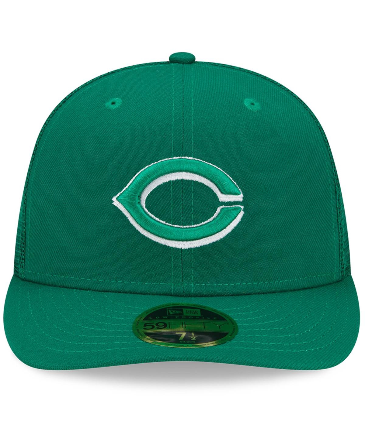 Men'sCincinnati Reds 2022 St. Patrick's Day On-Field Low Profile 59FIFTY Fitted Hat - Green