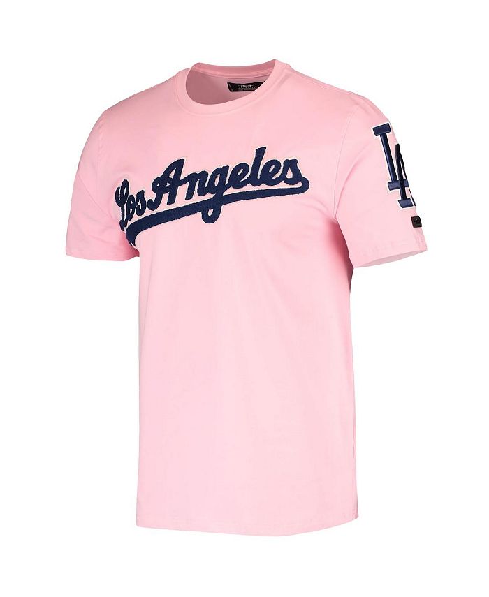 Pro Standard Men's Pink Los Angeles Dodgers Club Tshirt Macy's