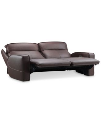 CLOSEOUT! Dextan Leather 2-Pc. Sofa with 2 Power Recliners