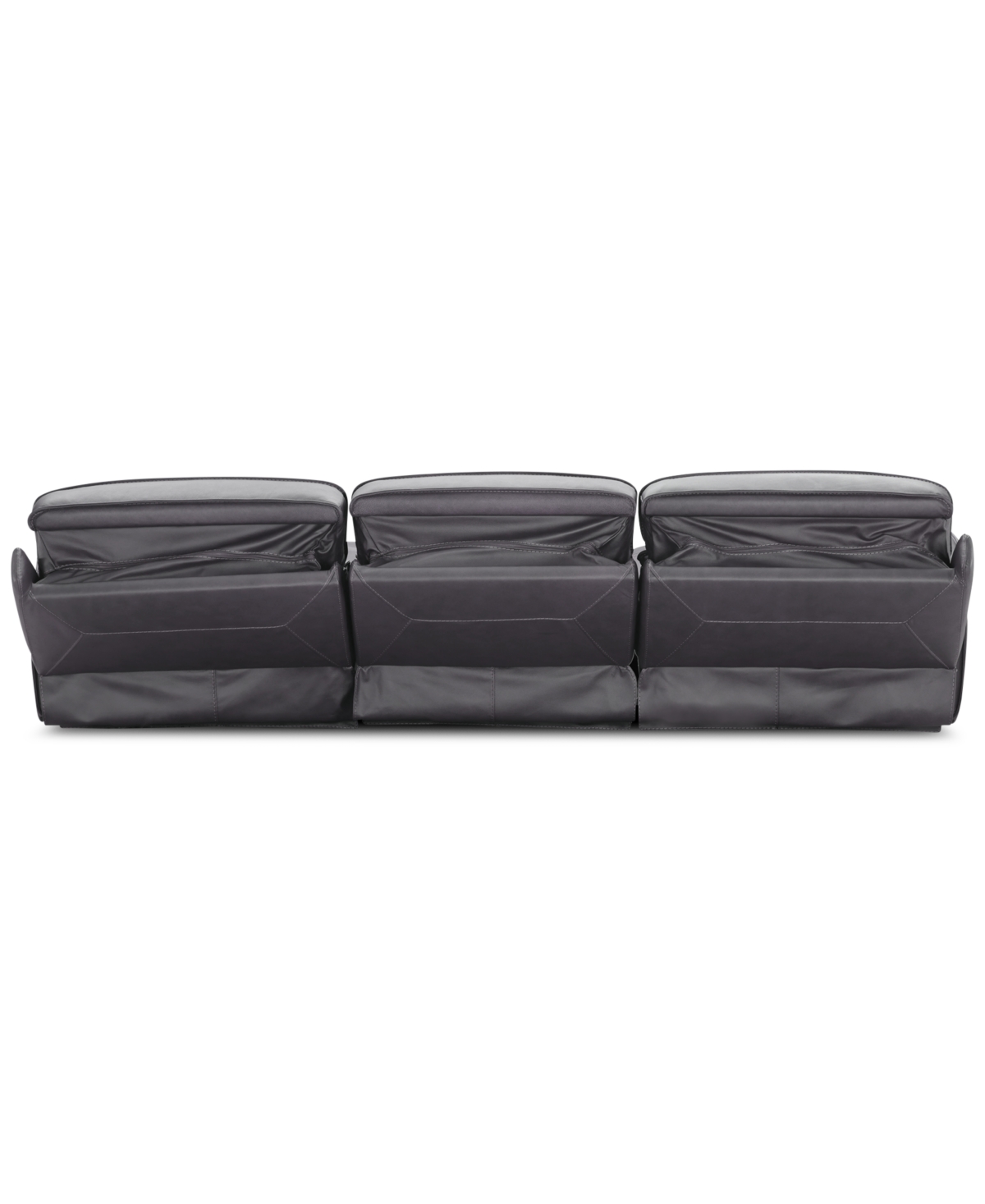 Closeout! Dextan Leather 3-Pc. Sofa with 3 Power Recliners, Created for Macy's
