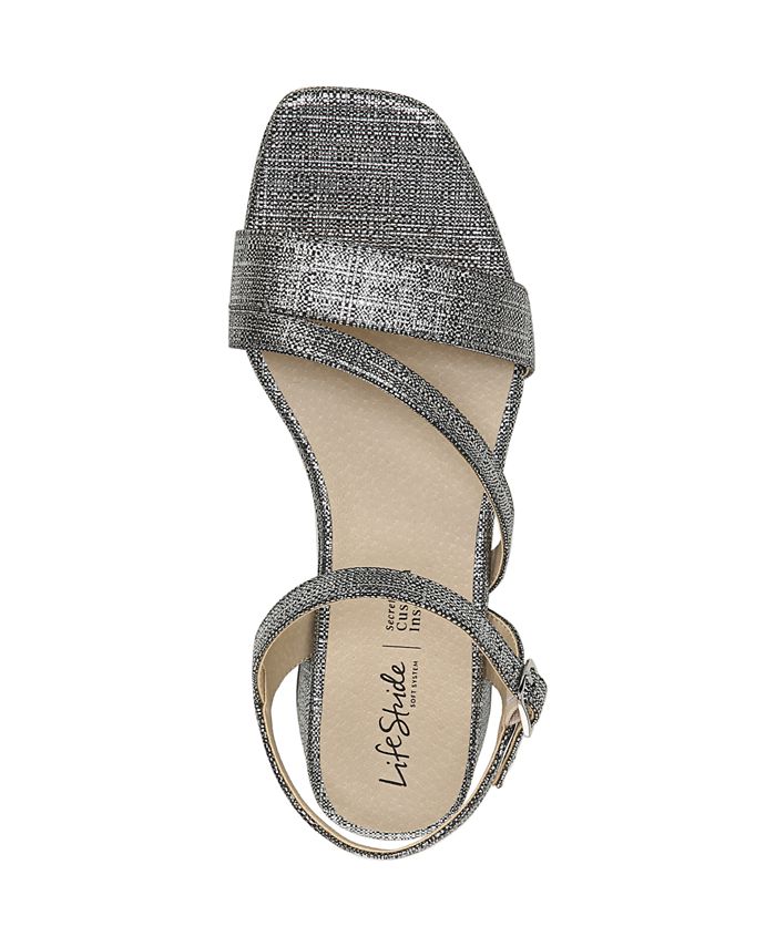 LifeStride Julep Ankle Strap Sandals - Macy's