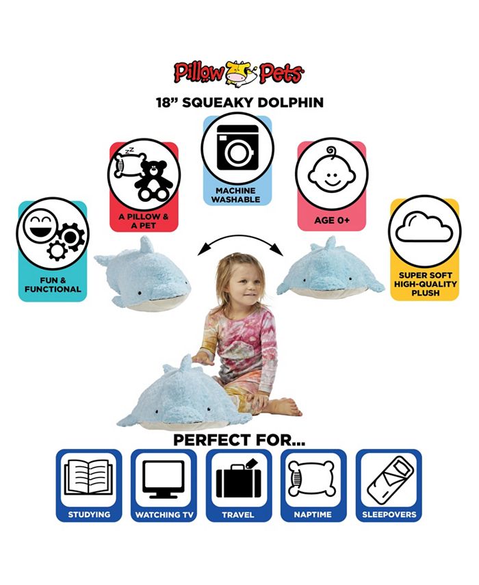 Pillow Pets Squeeky Dolphin Pillow Pet Macy's