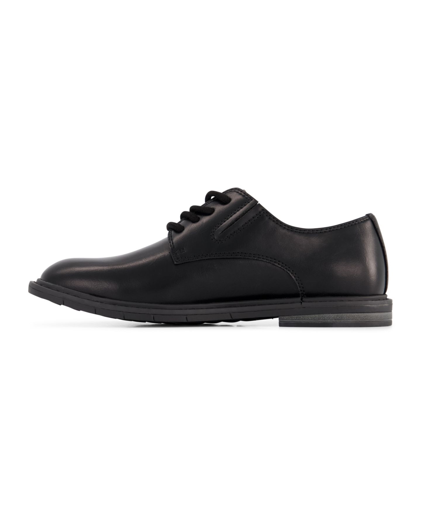 Обувь Kenneth Cole New York Padded Inside Dress Shoe для мальчиков, цвет: Чёрный — фото 7