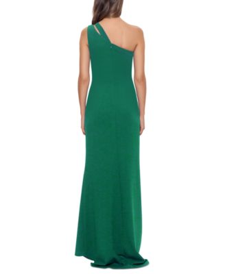 One-Shoulder Cutout Gown