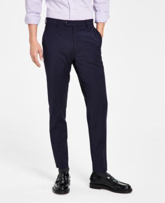Calvin Klein Men's Infinite Stretch Skinny-Fit Dress Pants - Macy's