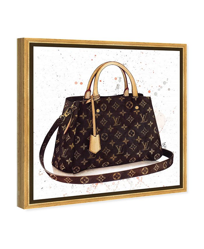 Oliver Gal Lv Gold On Canvas by Oliver Gal Print