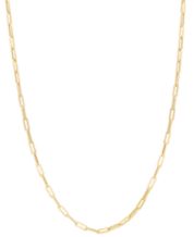 Macy's gold chain shop womens