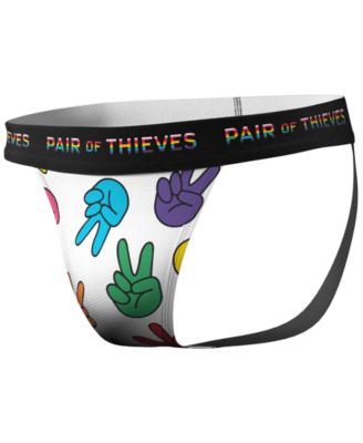 Pair of Thieves - Men's PRIDE V-Sign Super Fit Jock Strap
