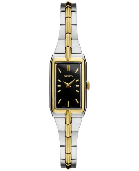 Женские часы Seiko Essential Two Tone Stainless Steel Bracelet Watch 15mm