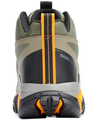 Bass Outdoor Women's Peak Seamless Hiker Mid Boot - Water-Resistant Hiking Boots, Size 10, Snow Color