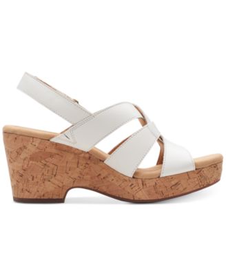 Women's Collection Giselle Beach Slingback Wedge Sandals