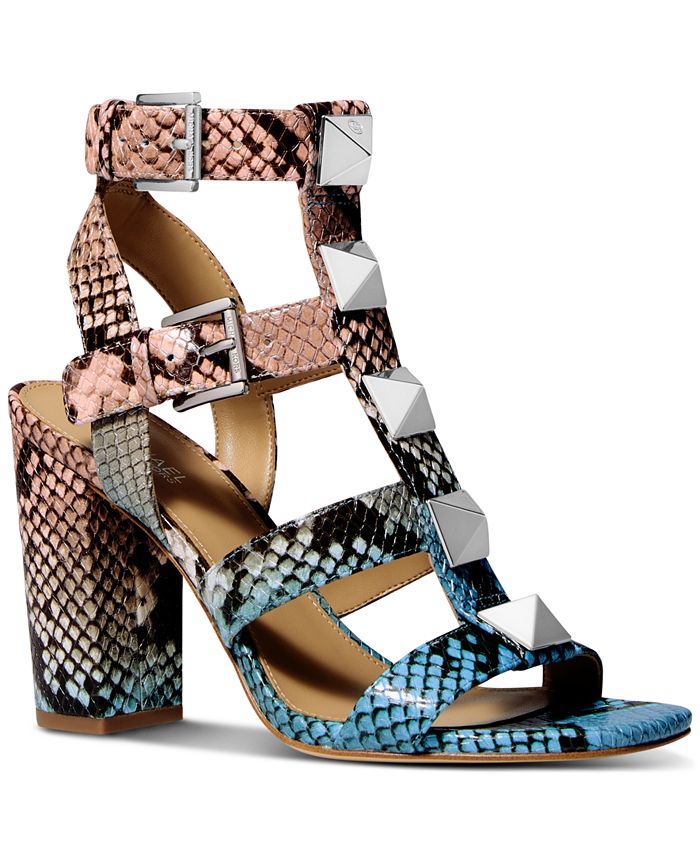 Michael Kors Women's Wren Studded Gladiator Dress Sandals & Reviews -  Sandals - Shoes - Macy's