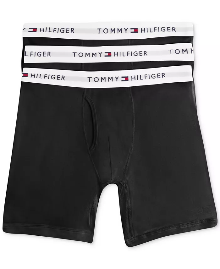 Men's Classic Cotton Boxer Briefs, 3-Pack - thumbnail 4