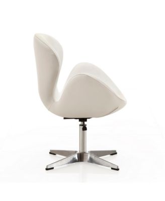 Raspberry Adjustable Upholstered Swivel Chair