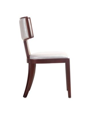 Pulitzer 2-Piece Leatherette Upholstered Dining Chair Set