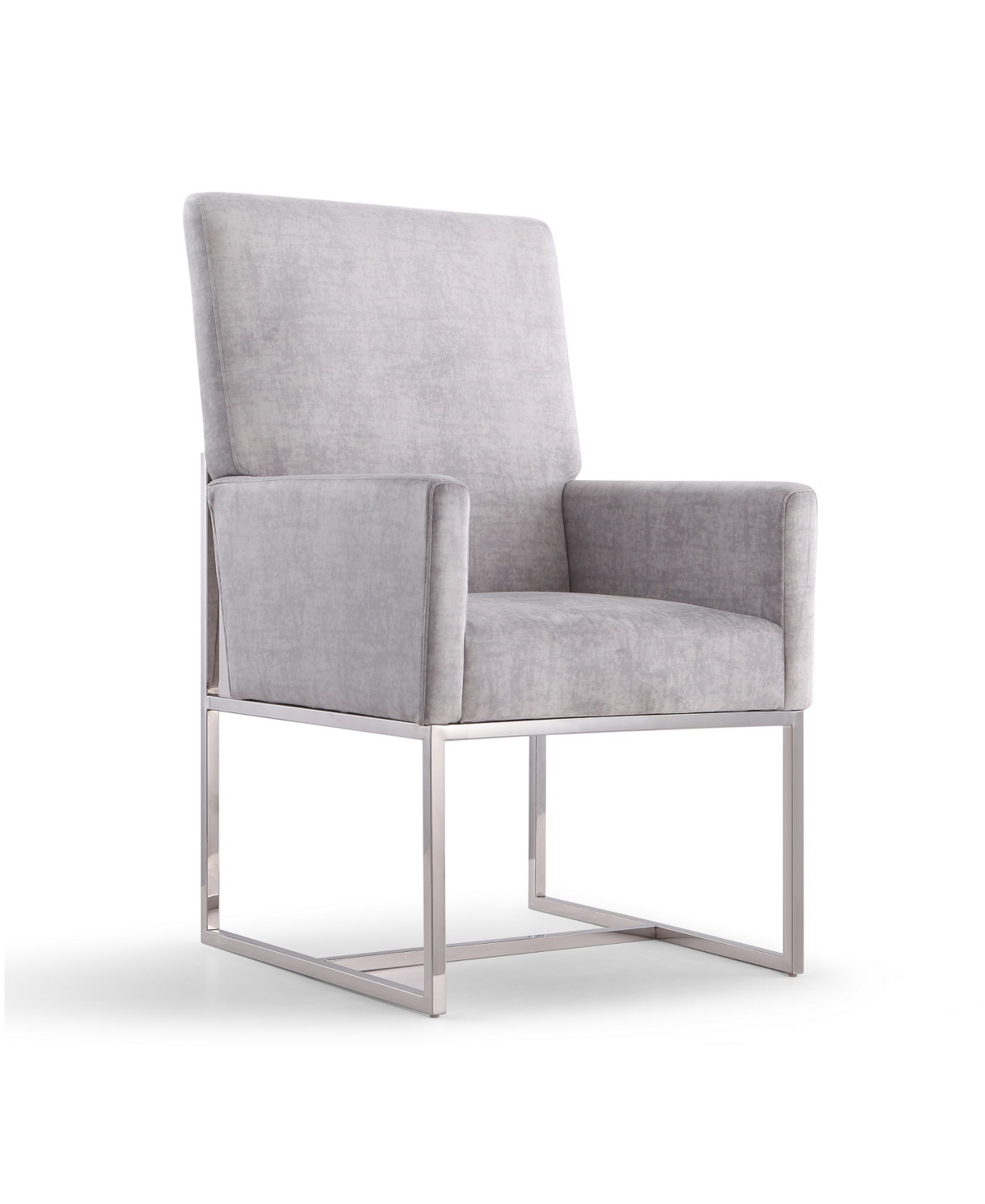 Manhattan Comfort Element Dining Armchair In Gray
