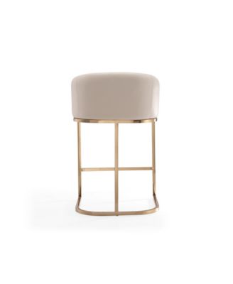 Louvre 3-Piece Leatherette Upholstered Counter Stool Set