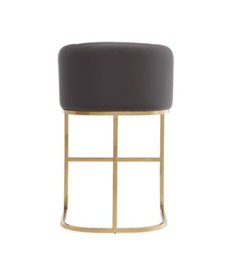 Louvre 3-Piece Leatherette Upholstered Counter Stool Set