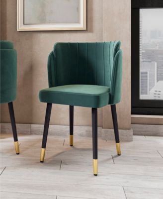 Zephyr Velvet Upholstered Dining Chair