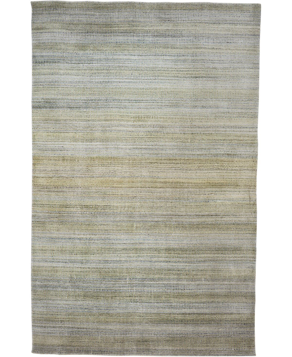 Simply Woven Milan R6488 3'6" X 5'6" Area Rug In Green,blue