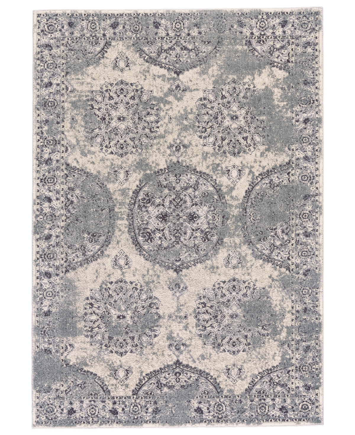 Feizy Eloise ELO3684 8' x 11' Area Rug - Gray, Beige