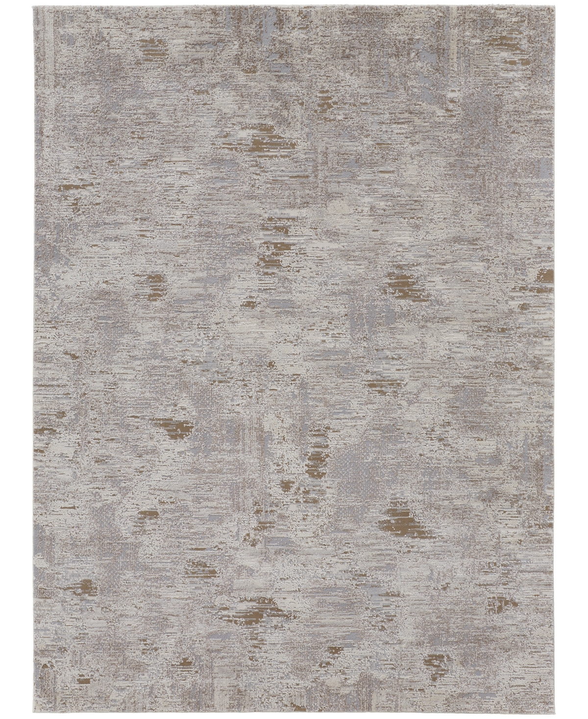 Simply Woven Vancouver R39fh 5' X 8' Area Rug In Ivory,gray