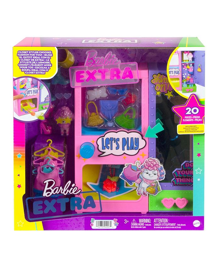 Barbie Extra Playset and Accessories, 20 Piece Set Macy's