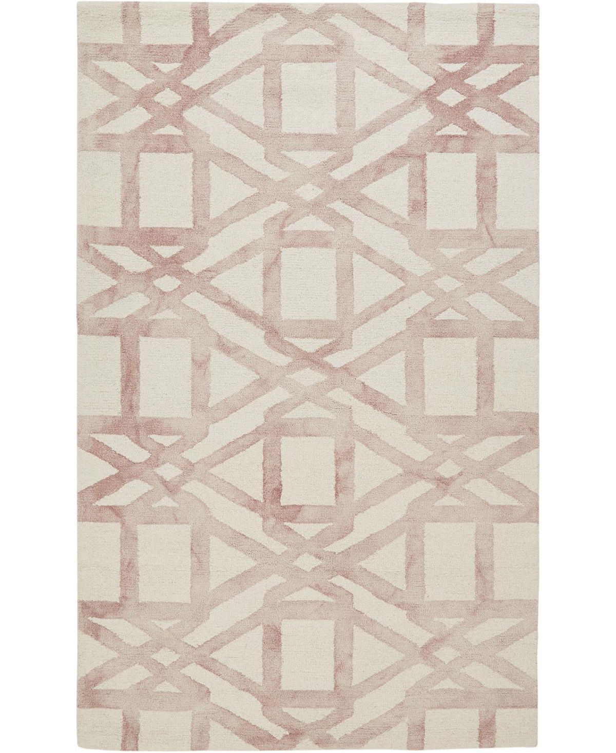 Simply Woven Lorrain Spi8571 3'6" X 5'6" Area Rug In Pink,ivory