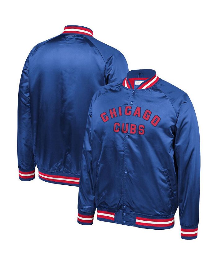 Mitchell & Ness Men's Chicago Cubs Authentic Sweater Jacket - Macy's