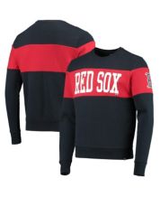 Men's '47 Navy Boston Red Sox Interstate Pullover Sweatshirt