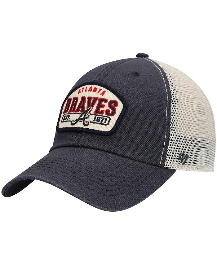 atlanta braves trucker hat 47