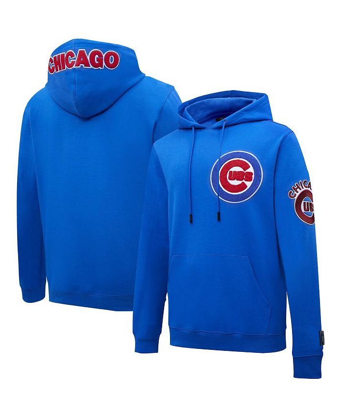 Men's Royal Chicago Cubs Pro Standard Logo Pullover Hoodie