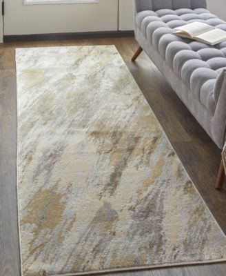 Feizy Parker R3704 2'6" x 8' Runner Area Rug