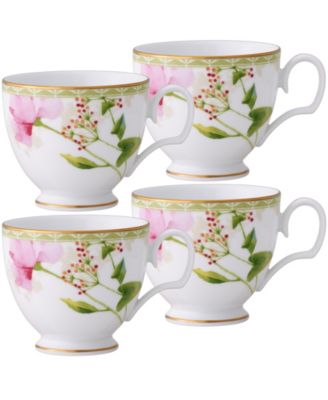 Poppy Place 8 Oz Cups, Set of 4