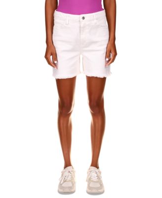 Sanctuary - Women's Frayed-Hem Sidewalk Denim Shorts