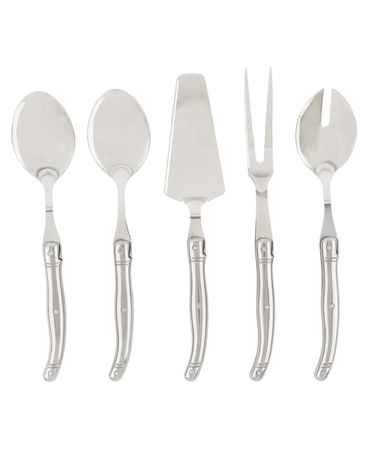 French Home Laguiole 5 Piece Hostess Set - Silver-Tone