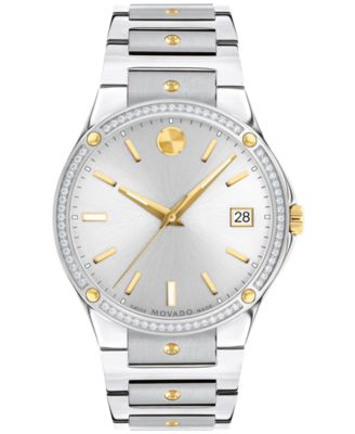 movado apria diamond bracelet watch