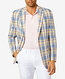 Men's Classic-Fit Patterned Sport Coat, Created for Macy's