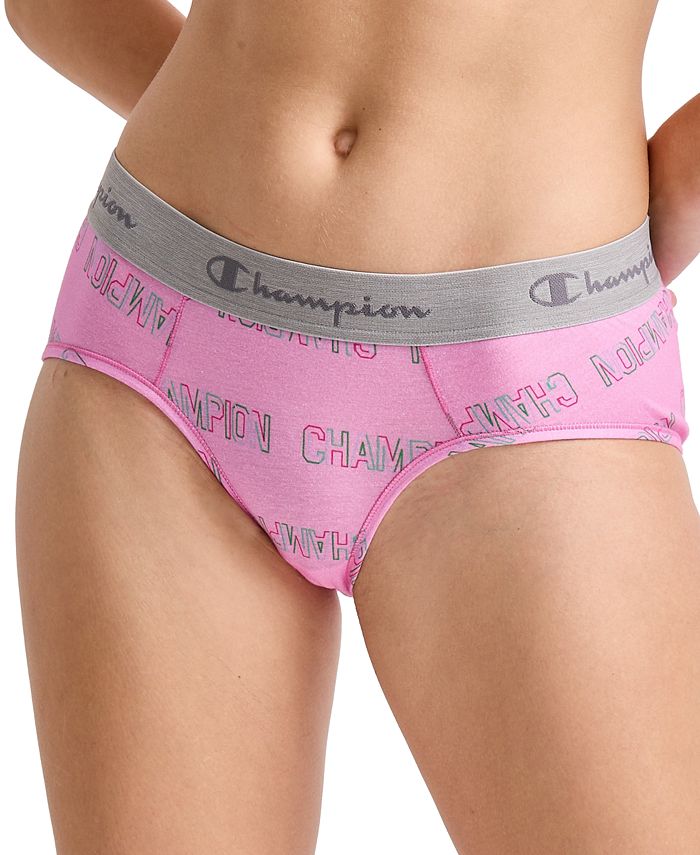 Champion Women's Stretch Cotton Hipster Underwear CH41AS - Macy's