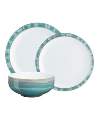 Denby Azure Coast 12 Piece Dinnerware Set Macy s