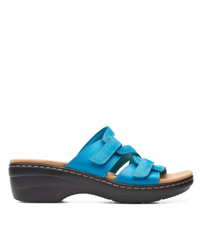 clarks women's merliah karli slip on strappy sandals
