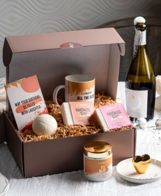 Birthday Gifts, Personalized Birthday Gift Basket, Body Care Gift Set, Inspirational Gifts, Birthday Spa Gift Box, 8 Piece