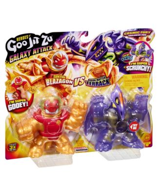 goo jit zu galaxy attack セット Heroes of Goo Jit Zu: Galaxy Attack Stretchy Action Figures