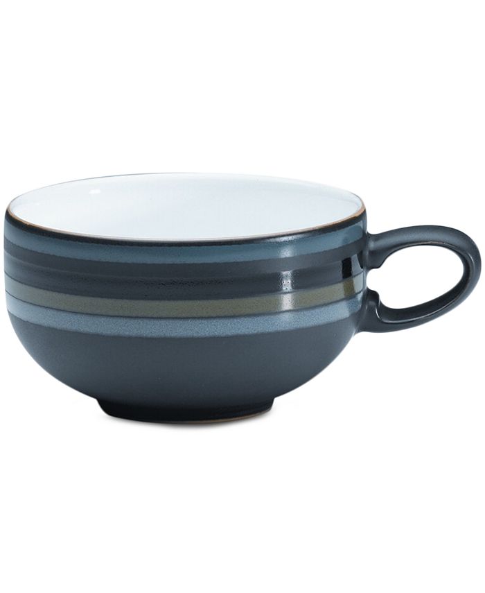 Denby Dinnerware, Jet Stripes Teacup Macy's