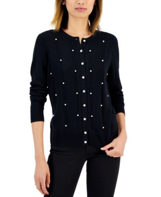 Petite Embellished Cardigan, Created 