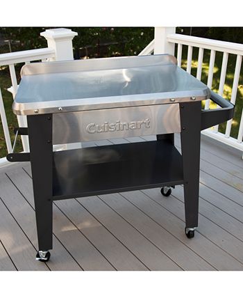 Outdoor Stainless Steel Grill Prep Table