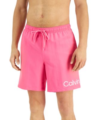 mens hot pink bathing suit