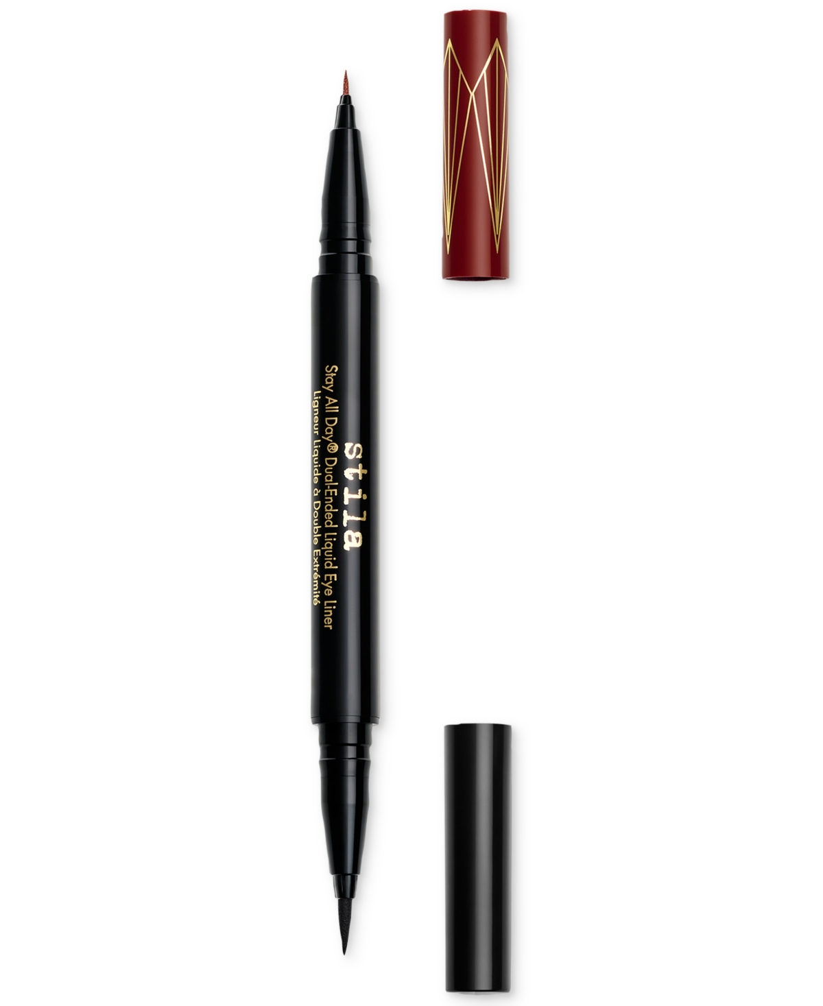 Stila Stay All Day Dual-ended Liquid Eye Liner In Sangria