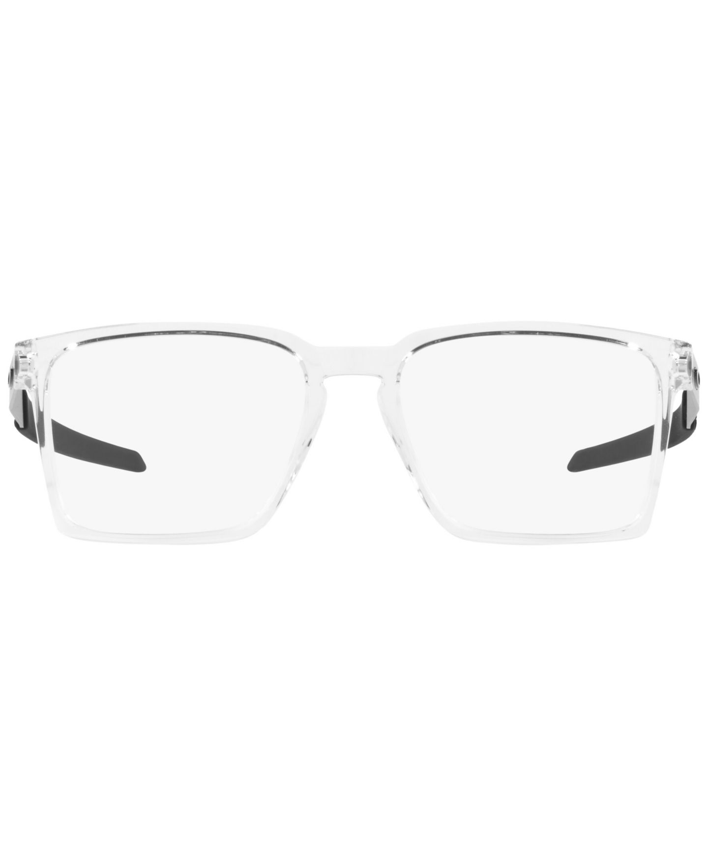 Мужские очки Celine Oakley Man Rectangle Plastic OX8055 Exchange Eyeglasses, цвет: Полированный прозрачный — фото 2