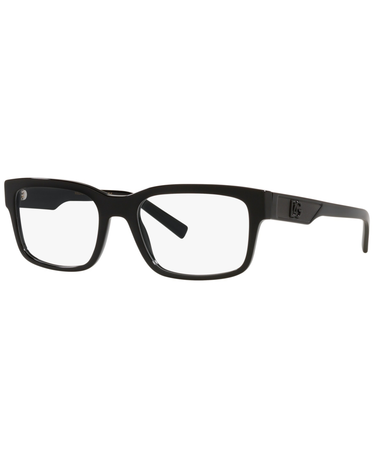 Dolce&gabbana Men's Rectangle Eyeglasses, DG3352 - Black